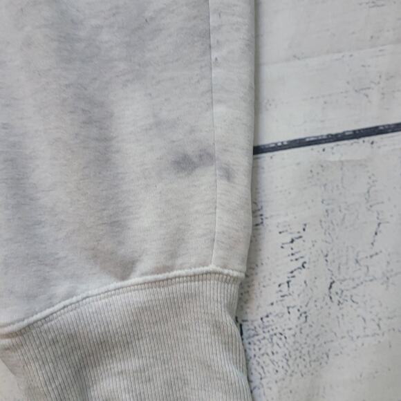 Athleta Size EST M Light Grey Joggers soft knit lounge tapered loungewear casual - Picture 6 of 6